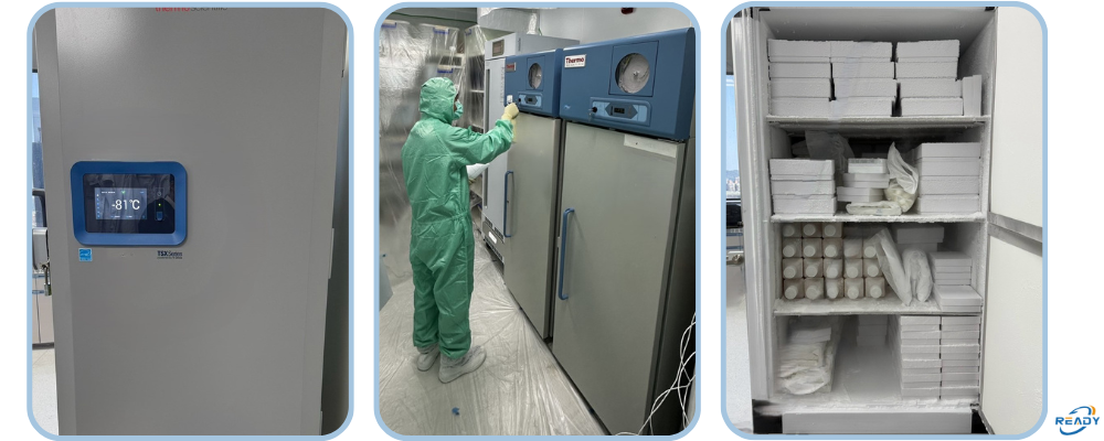 實驗冰箱檢查示意圖