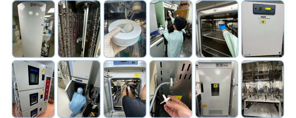 二氧化碳培養箱校驗服務｜CO₂ 濃度・溫度校驗・HEPA 濾網更換｜銳靛生技 READY