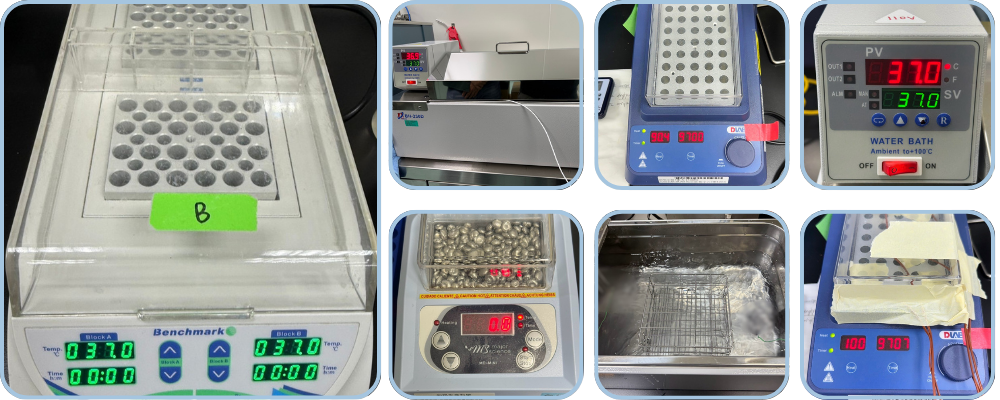 水浴槽 / 乾浴槽校驗服務｜溫度均勻性與時間控制檢測 - 銳靛生技 READY