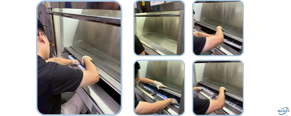 無菌操作台初級濾網更換服務介紹 | 濾網堵塞對氣流的影響 | READY 銳靛生技 無菌操作台初級濾網更換服務介紹 | 濾網堵塞對氣流的影響 | READY 銳靛生技