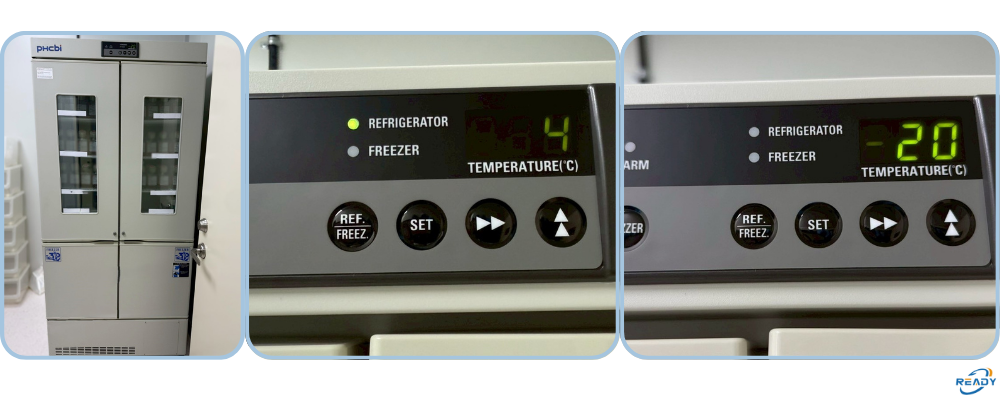 雙溫冷藏冷凍櫃校驗-銳靛生技