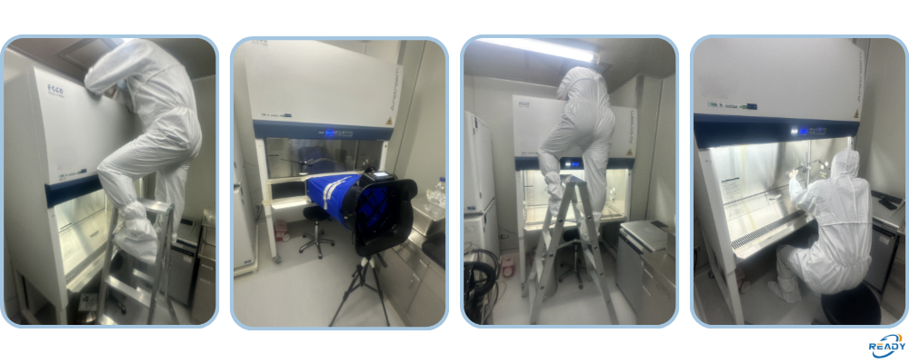 生物安全櫃驗證/校正｜NSF49 BSC 檢測｜READY 銳靛生技