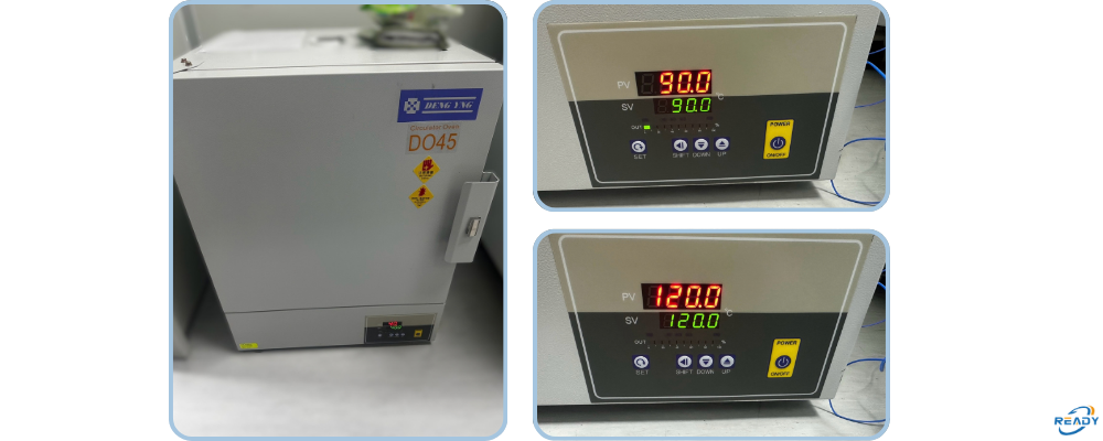 烘箱(Oven)現場物理溫度校正方案:90°C / 120°C 多點位熱分布比對、客製化點位建議與加熱異常排查|READY 銳靛生技 烘箱(Oven)現場物理溫度校正方案:90°C / 120°C 多點位熱分布比對、客製化點位建議與加熱異常排查|READY 銳靛生技